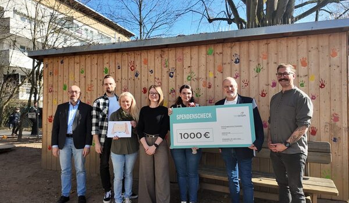 1000 Euro für Ausbau des MINT Angebots in städtischer Kita Europaviertel