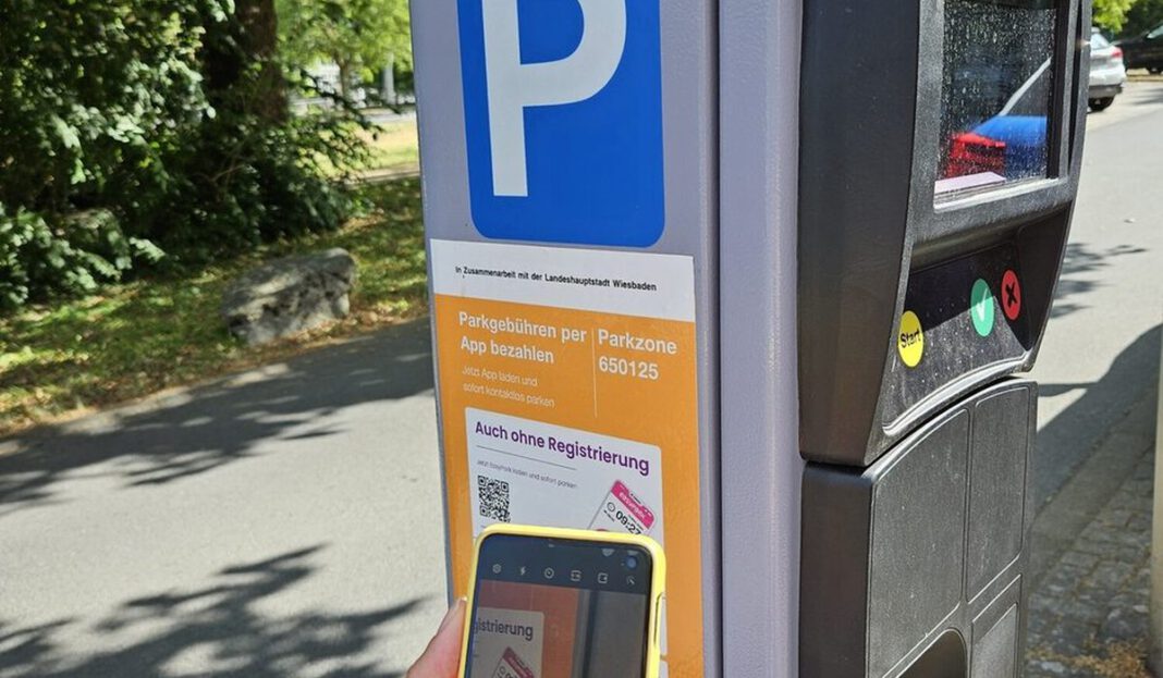 Ein Drittel der bezahlten Parkvorgänge in Wiesbaden läuft per App
