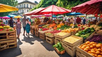 Entdecken Sie die Rüsselsheimer Wochenmärkte: Frische Produkte und lokale Vielfalt